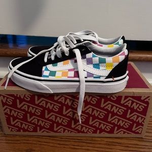 Vans Kids OLD SKOOL CHECKERBOARD SHOE